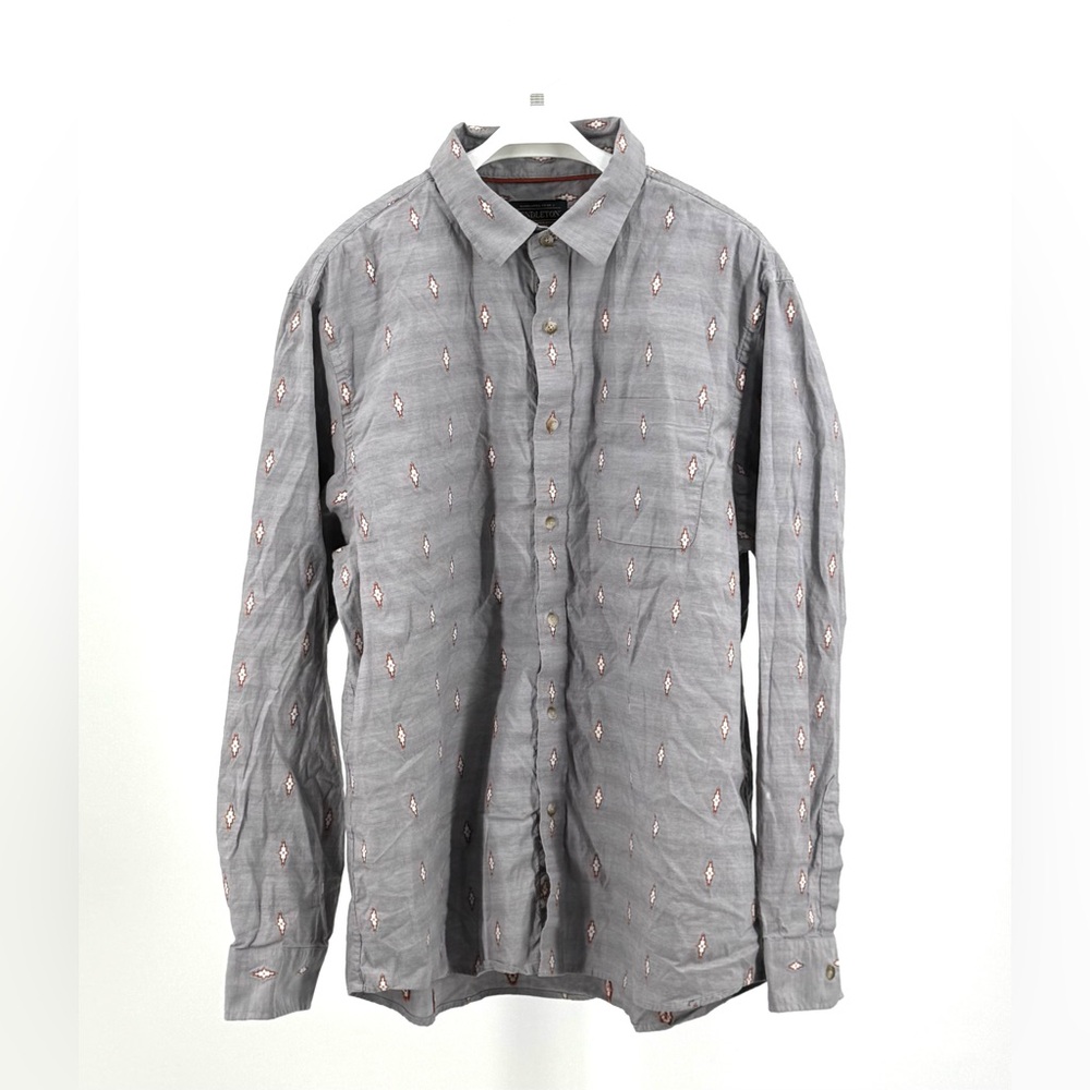 Pendleton Carson Chambray Cotton Long Sleeve Shirt Size XL